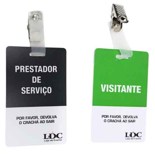 Crachá Laminação Fosco, Crachá Curitiba